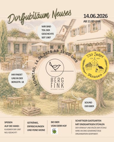 Dorfjubiläum | Neuses | 14.06.26